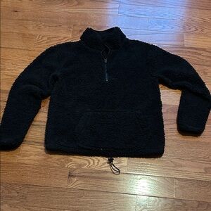 No Boundaries Black Fleece Pullover